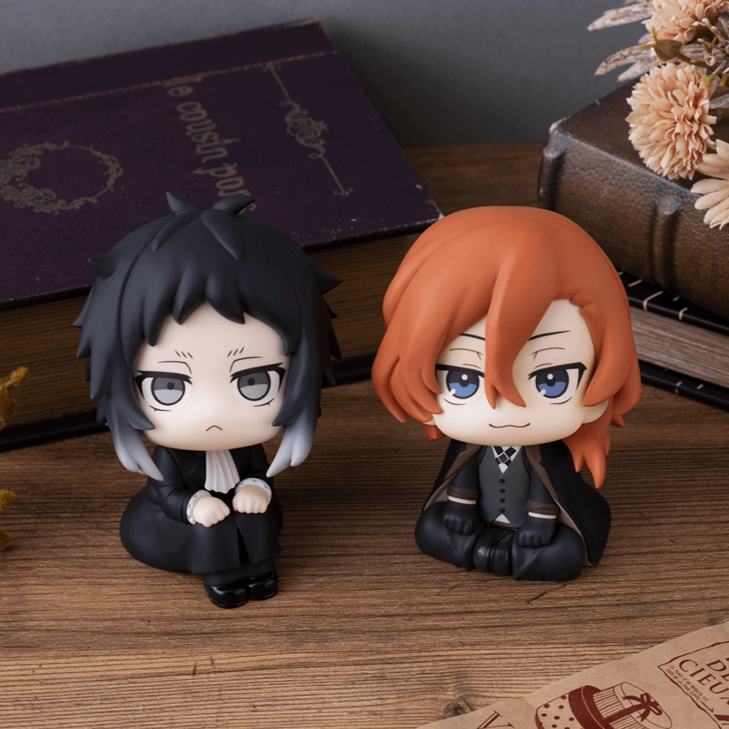Chibi Display Custom Figure Lookup Ryunosuke Akutagawa & Chuya Nakahara (with gift)
