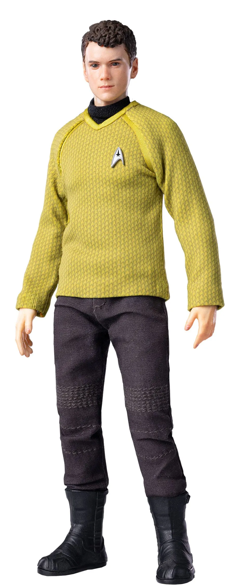Magazine Cover Detailed Figure Hiya Toys Star Trek 2009 Chekov  Exquisite Super Series 1/12 Action Figure