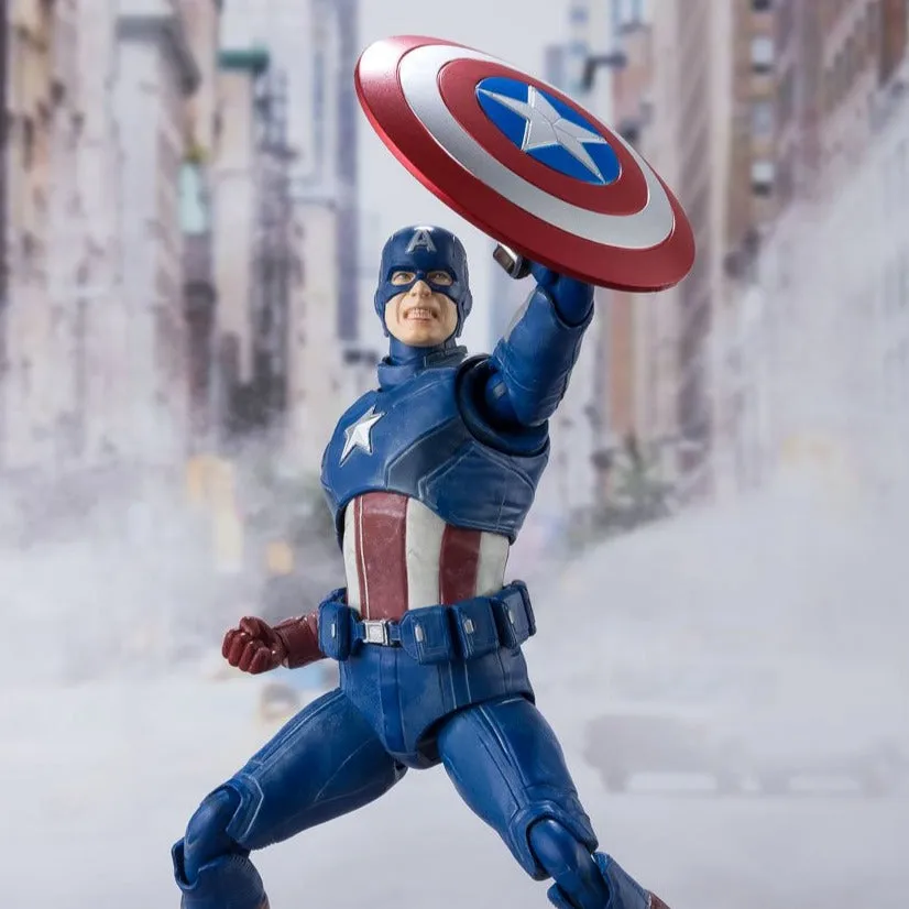 Limited Statue AVENGERS CAPTAIN AMERICA AVENGERS ASSEMBLE S.H.FIGUARTS