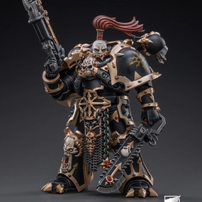 WARHAMMER 40K Black Legion Havocs Champion Slael Chapter Close