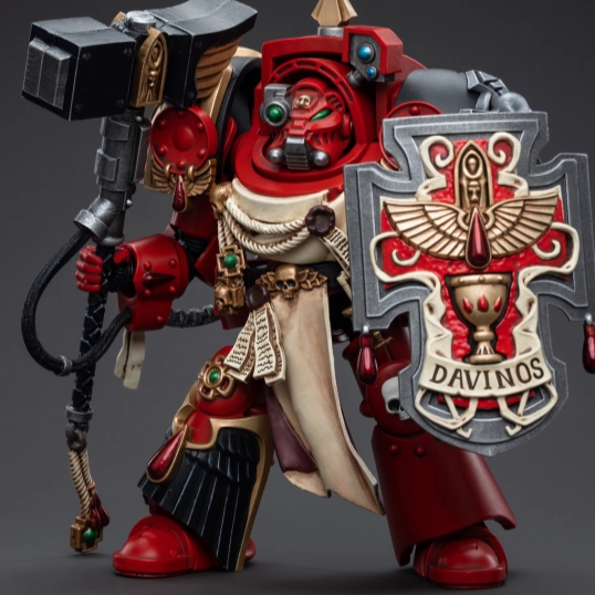 WARHAMMER 40K Blood Angels Assault Terminators Brother Davinos Museum Standard