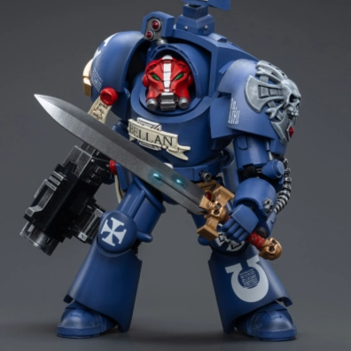 Community Pick Surrealist Art WARHAMMER 40K Ultramarines Terminators Sergeant Bellan
