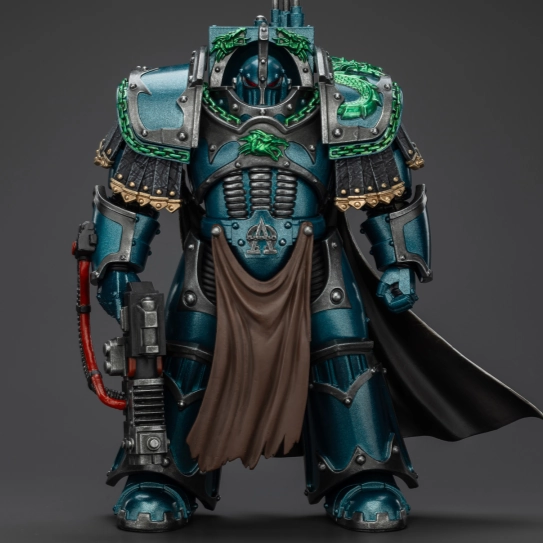 Wood Carving Conservation Grade WARHAMMER Alpha Legion Legion Praetor in Cataphractii Terminator Armour