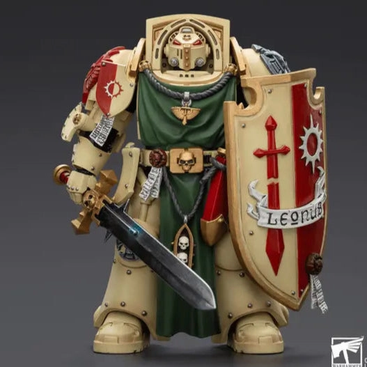 WARHAMMER Dark Angels Deathwing Knight 2 With Power Sword, Storm Shield and Watcher in the Dark Comic Book Hero