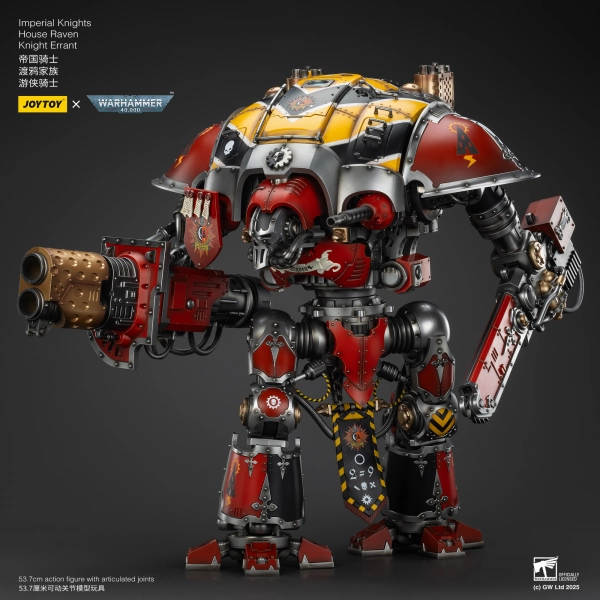 WARHAMMER Imperial Knights House Raven Knight Errant Fantasy Model Art Statue