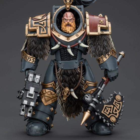 WARHAMMER Space Wolves Varagyr Wolf Guard Squad Varagyr Terminator 3 Music Instrument