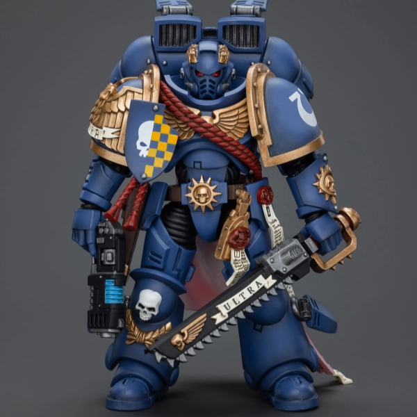 Movie Figure WARHAMMER Ultramarines Captain With Jump Pack (Reissue)