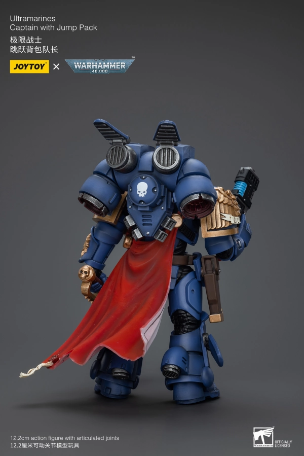 Collectible Merchandise Animal Figure WARHAMMER Ultramarines Captain With Jump Pack (Reissue)