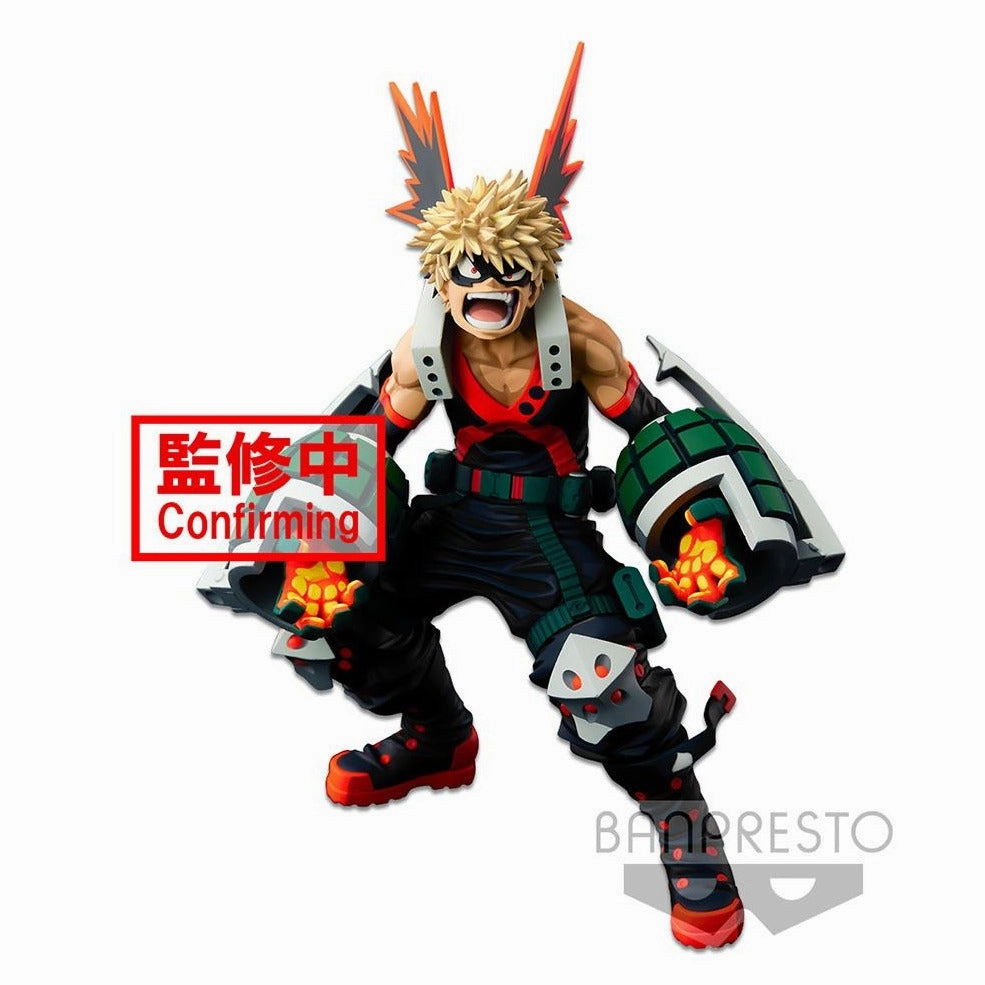 World Figure Colosseum Modeling Academy Super Master Stars Piece The Katsuki Bakugo [Two Dimensions] Glass Art PVC Display