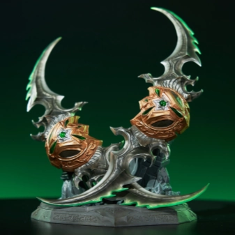 Rare Edition World of Warcraft 20th Anniversary Warglaives of Azzinoth Collector's Edition Replica