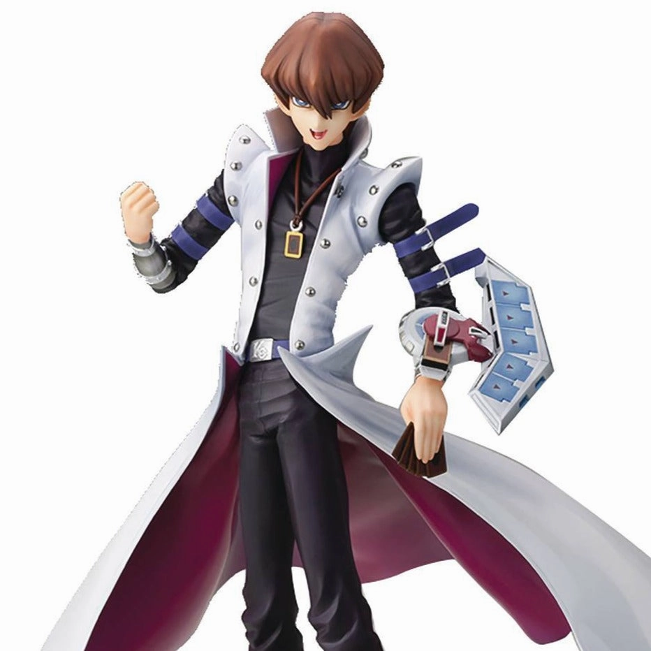 YU-GI-OH SETO KAIBA DUEL WITH DESTINY ARTFX J STATUE Arcade Game Miniature Collectible